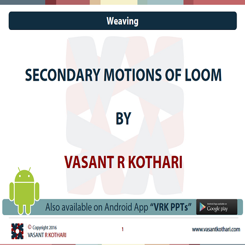 05SecondaryMotionsofLoom